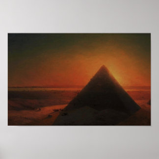Poster A Pirâmide de Giza