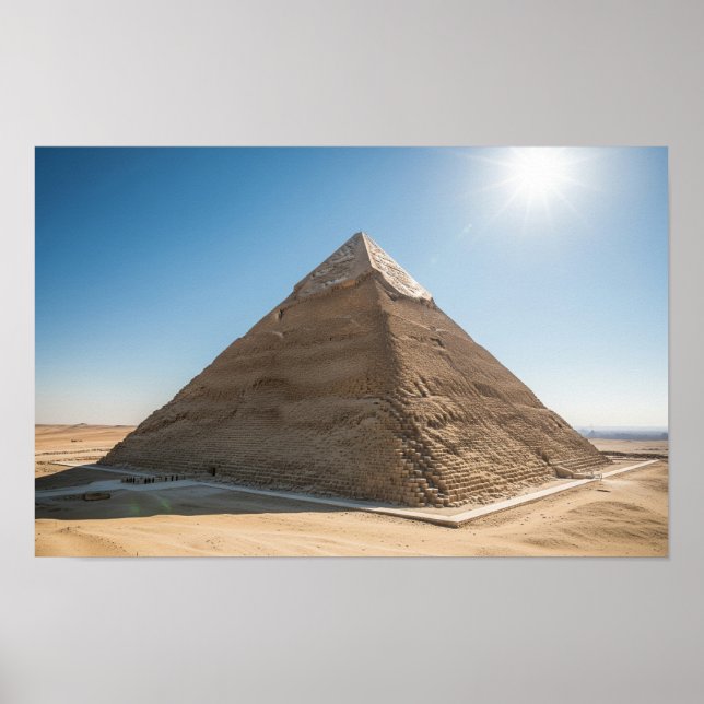Poster A Pirâmide do Excelente de Giza (Frente)