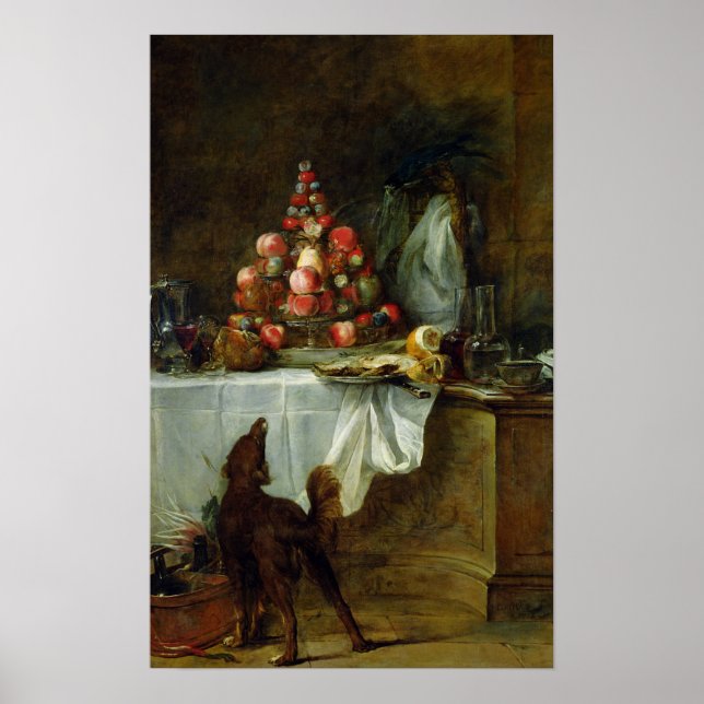 Poster A placa lateral, 1728 (Frente)