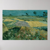 A planície de Auvers - Vincent van Gogh