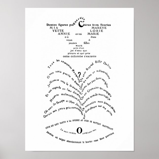 Poster A Pomba Trespassada e o Jacto de Água (Frente)