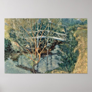 Póster A ponte branca por Twachtman John Henry