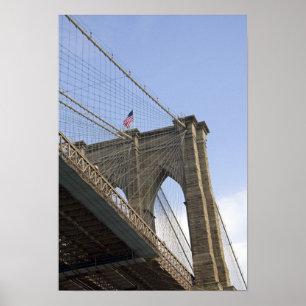 Póster A Ponte do Brooklyn na cidade de Nova York, Nova