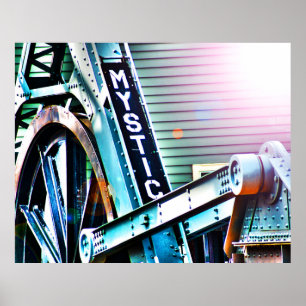 Póster A Ponte Do Rio Mystic Como Eu Vejo