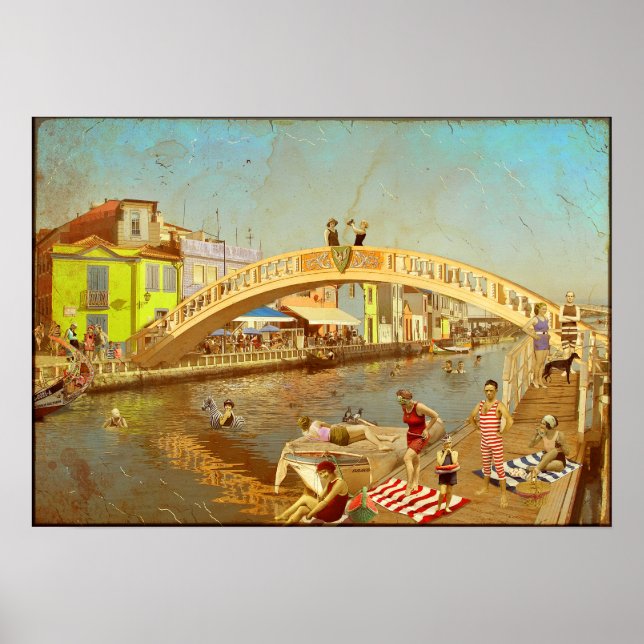 Póster A Ponte dos Carcavelos de Aveiro (Frente)