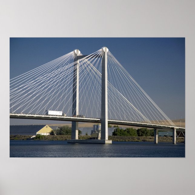 Póster A Ponte Ed Hendler atravessa o rio Columbia (Frente)