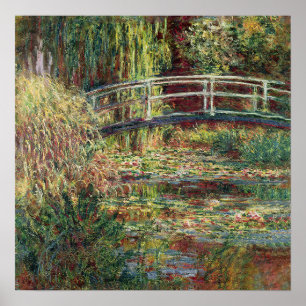 Poster A Ponte Japonesa Claude Monet