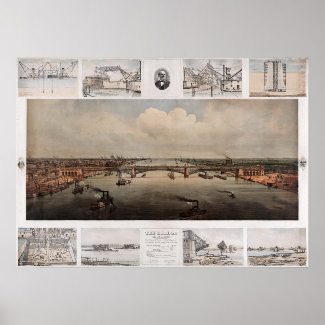 Póster A ponte na Rua Louis Missouri (Frente)