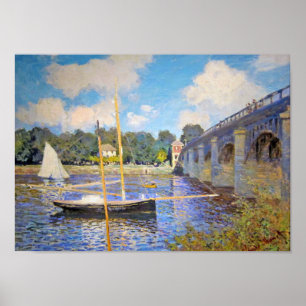 Poster A ponte no Argenteuil, Monet