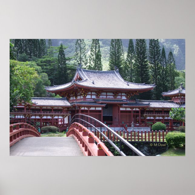 Póster A ponte - Templo Byodo-In (Frente)