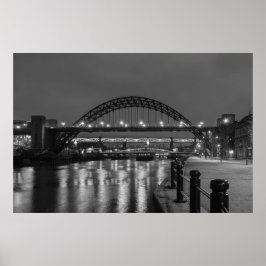 Póster A Ponte Tyne à Noite