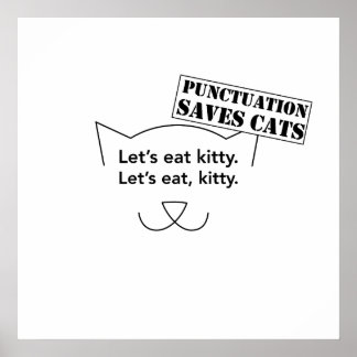 Poster A Pontuação Salva Gatos