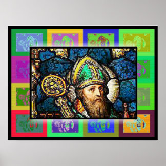 Poster A Pop Art Saint Patrick