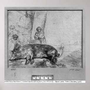 Póster A porca, 1643