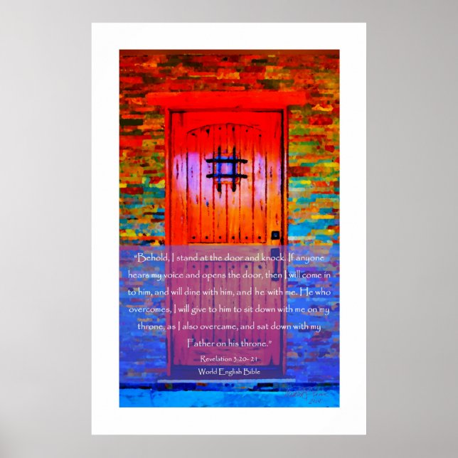 Poster A porta (Frente)