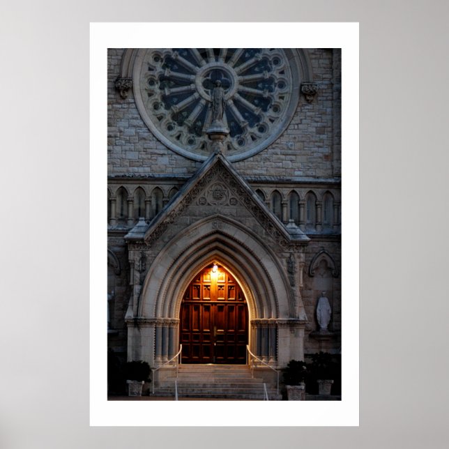 Póster A porta à eternidade (Frente)