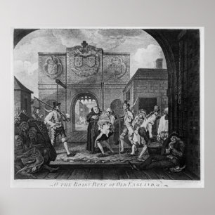 Póster A porta de Calais, ou O a carne assada