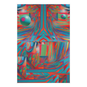 Póster A Porta Está Aberta - Ken Gage Surreal Art