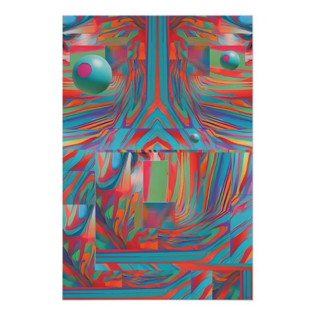 Póster A Porta Está Aberta - Ken Gage Surreal Art (Frente)