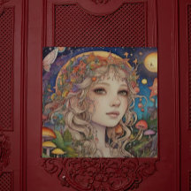 A Poster brilhante da Rainha de Faerie