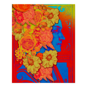 Póster A Poster da flor