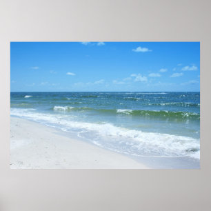 Poster A praia acena III