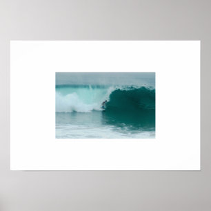 Póster A praia Califórnia de Newport da cunha