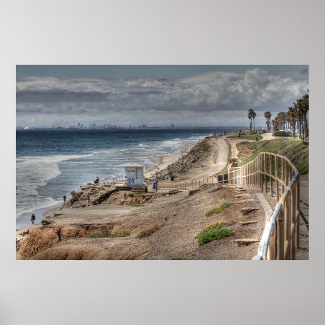 Póster A praia dos Cliff (Frente)