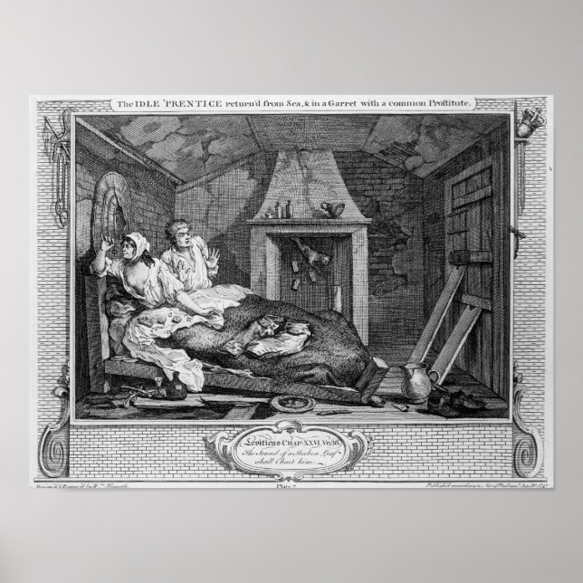 Póster A Prentice Inativa voltou do Mar (Frente)