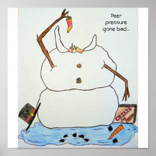 Poster A pressão dos pares estragou...