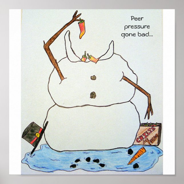 Poster A pressão dos pares estragou... (Frente)