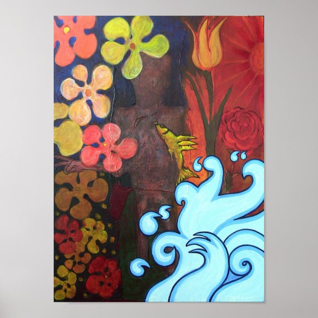 Póster A Primavera da vida secreta (Frente)