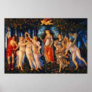 Poster A Primavera por Sandro Botticelli