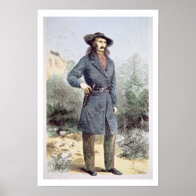Poster A primeira foto publicada de 'Wild Bill' Hickok (Frente)