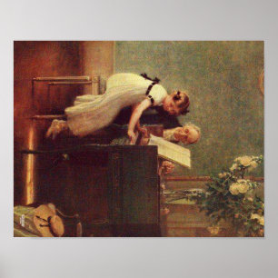 Póster A primeira lição de piano por Muenier