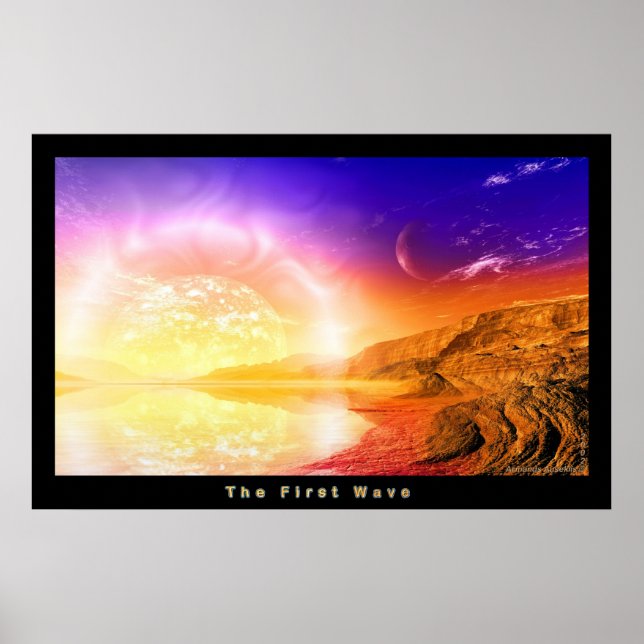 Póster A Primeira Onda (Frente)