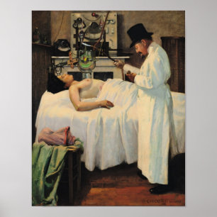 Póster A primeira tentativa de tratar o cancer com os