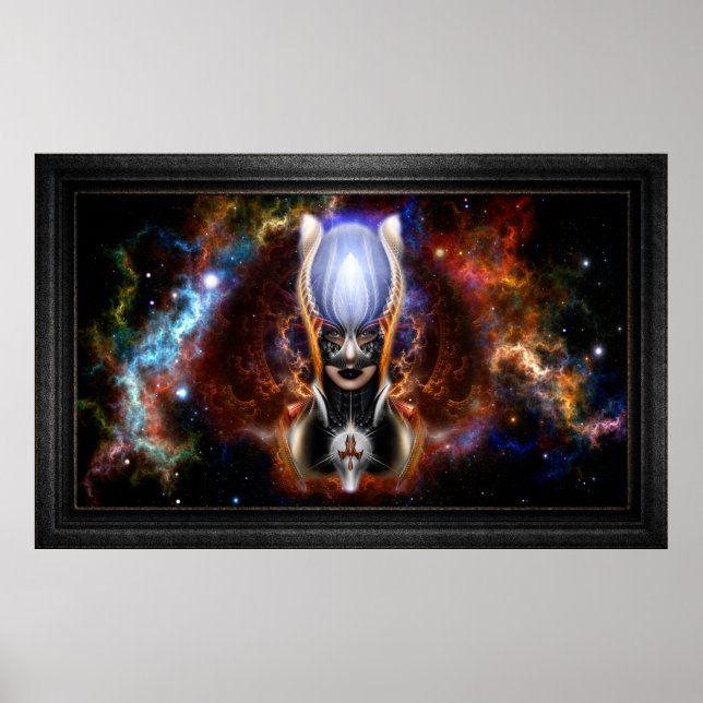 Poster A Princesa Arzookiana Dos Quatro Nebulosos (Frente)