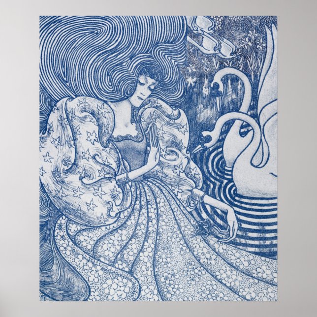 Poster A Princesa e o Cisne (Frente)