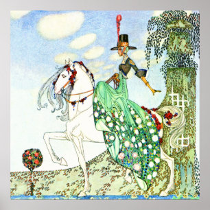 Póster A Princesa Minotte de Kay Nielsen