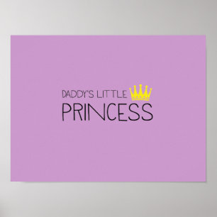 Póster A princesa pequena do pai