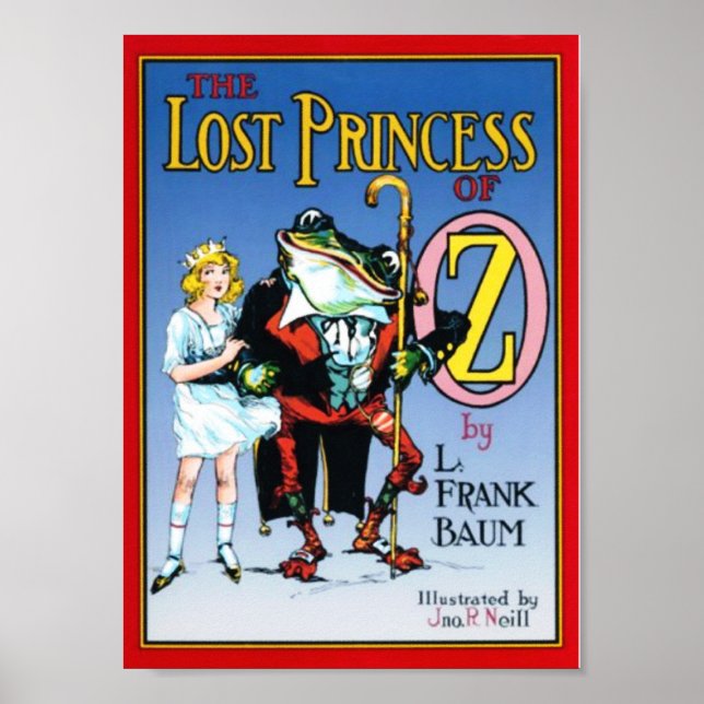 Póster A Princesa Perdida De Oz (Frente)
