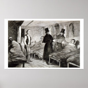 Poster A Prisão do Rapaz, prato 4 de "O Bêbado"