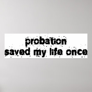 Poster A prisão preventiva salvar minha vida uma vez