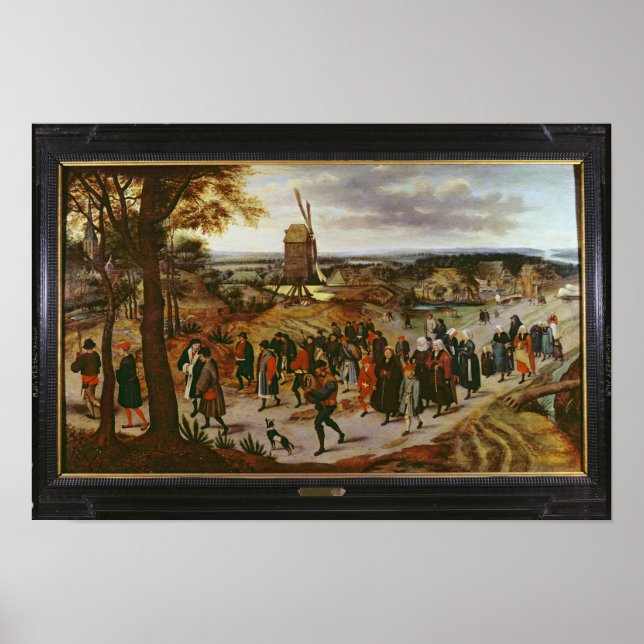 Poster A procissão de casamento (Frente)