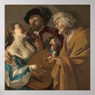 Poster A Procuradoria (1622) — Dirck van Baburen