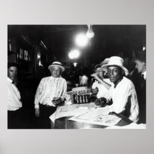 POSTER A PROIBIÇÃO DE 1920 COMEÇA AMANHÃ - SALÃO