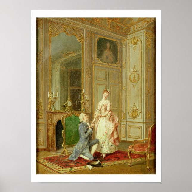 Poster A proposta (óleo no painel) (Frente)