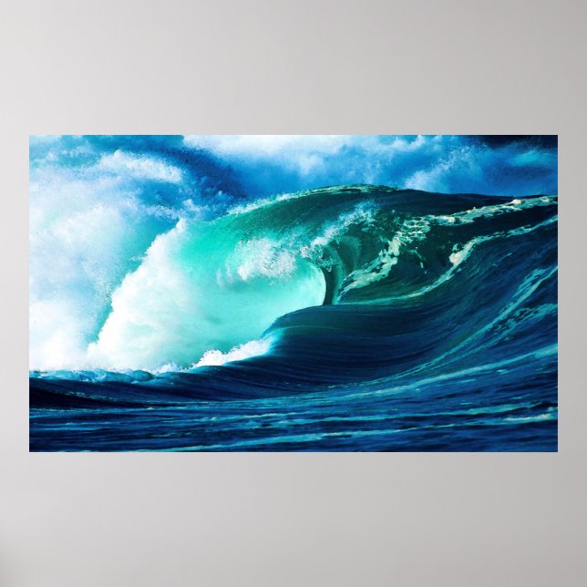 Póster a queda da onda (Frente)
