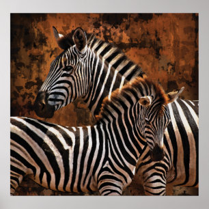 Póster A queda da zebra listra o GRANDE poster,